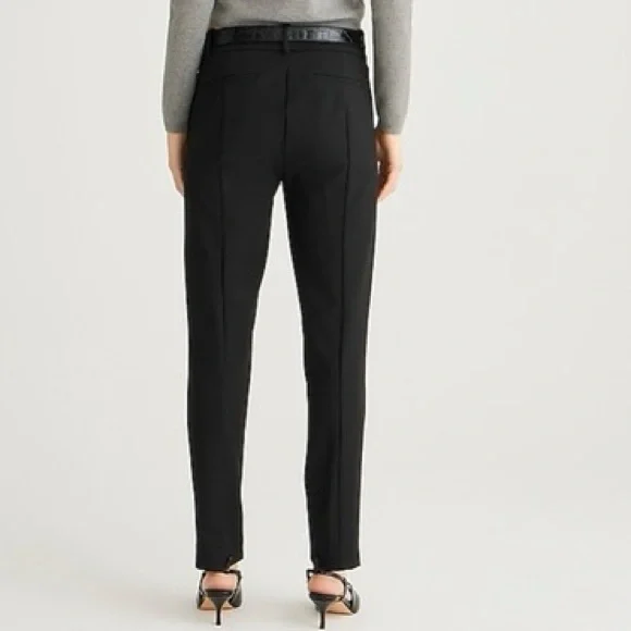 2 Pairs! J.Crew Cameron Slim Cropped Pant in Four-Season Stretch Size 18 Black 2 - Picture 6 of 10